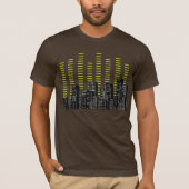 Musikstadt-Grafikt-shirt T-Shirt (Vorderseite)