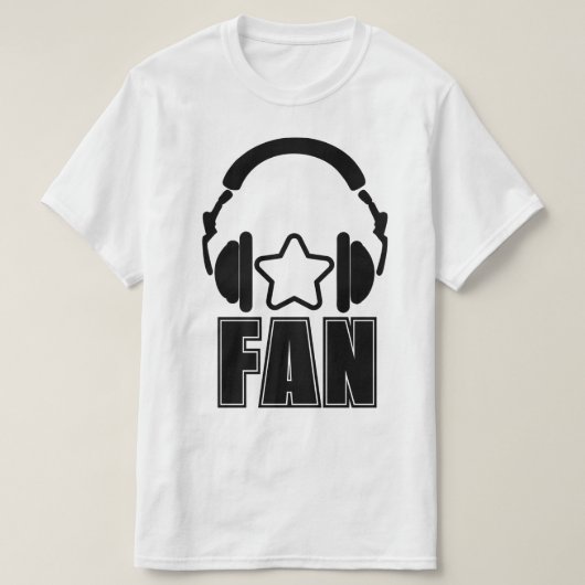 MUSIKSTAR FAN T-Shirt (Design vorne)