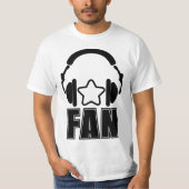 MUSIKSTAR FAN T-Shirt (Vorderseite)