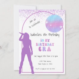 Musikstar in ihrer Geburtstagszeit Einladung zum G