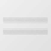 Musikstaves zum Schreiben von Musik Dry Erase Deca Fensteraufkleber (Blatt)