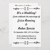 Musikstück Einladung (Vorne/Hinten)