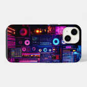 Musikstudio iPhone Hülle (Rückseite (Horizontal))