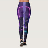 Musikstudio Liebe Leggings (Rückseite)