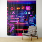 Musikstudio Wandteppich (Beispiel)