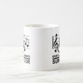 MUSIKSTÜHLE - ÜBERLEBEN KAFFEETASSE (Mittel)
