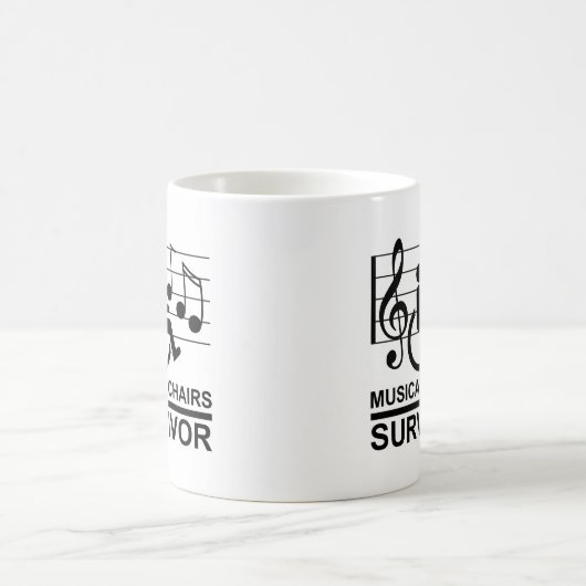 MUSIKSTÜHLE - ÜBERLEBEN KAFFEETASSE (Mittel)