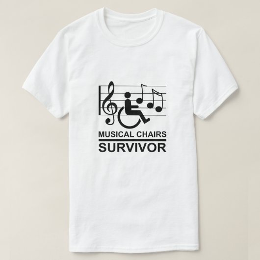 MUSIKSTÜHLE - ÜBERLEBEN T-Shirt (Design vorne)