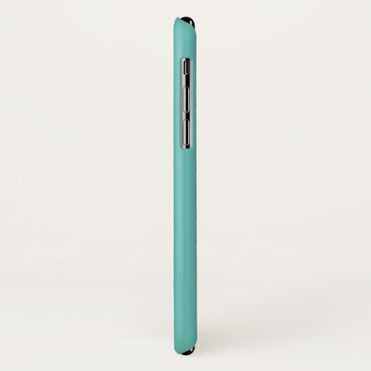 Musiksymbol Treble Clef Aquamarin Green Case-Mate iPhone Hülle (Hinten/Links)