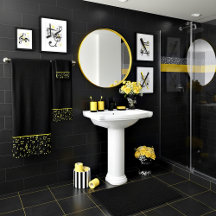 Musiksymbole Badetuch Set