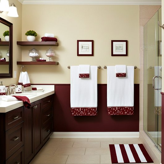 Musiksymbole Badetuch Set