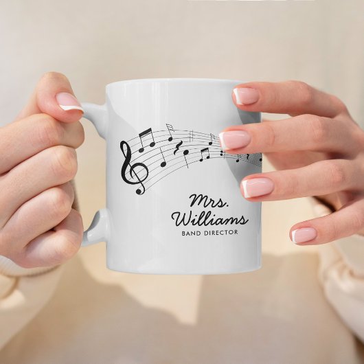 Musiksymbole Personalisiert Kaffeetasse