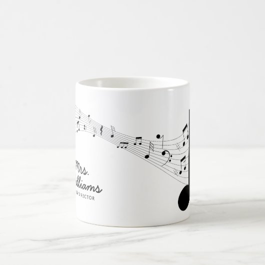 Musiksymbole Personalisiert Kaffeetasse (Mittel)