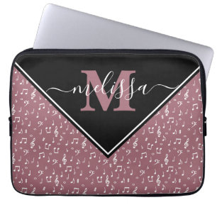 Musiksymbole personalisierte Laptop-Hülle Laptopschutzhülle