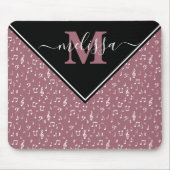Musiksymbole personalisierte Maustaste Mousepad (Vorne)