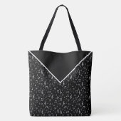 Musiksymbolen Tasche (Rückseite)