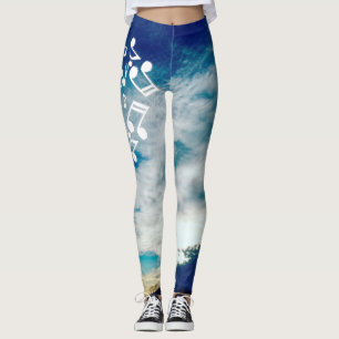Musikszenen Leggings