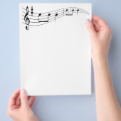 Musiktext Flyer (Hand)