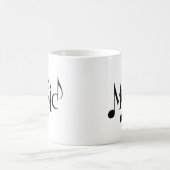 Musiktext Kaffeetasse (Mittel)