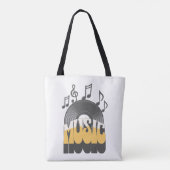Musiktext mit Vinyl Record Tasche (Rückseite)