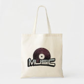 Musiktext mit Vinyl Record Tragetasche (Vorne)