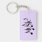 Musiktext Schlüsselanhänger (Vorderseite)