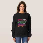 Musiktheater Bühne Sweatshirt (Vorne ganz)