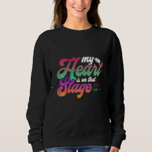 Musiktheater Bühne Sweatshirt