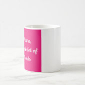 Musiktheater Funny Quote Tasse (Mittel)