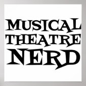 MUSIKTHEATER NERD POSTER (Vorne)