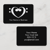 Musiktheater Visitenkarte (Vorne/Hinten)