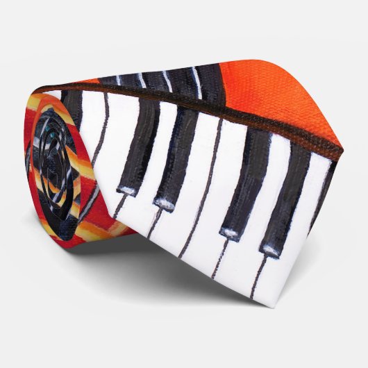 Musikthema Krawatte (Gerollt)