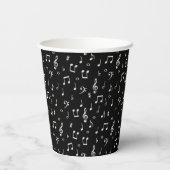 Musikthema Pappbecher (Rückseite)