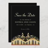 Musikthema Save the Date (Vorne/Hinten)