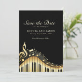 Musikthema Save the Date (Stehend Vorderseite)