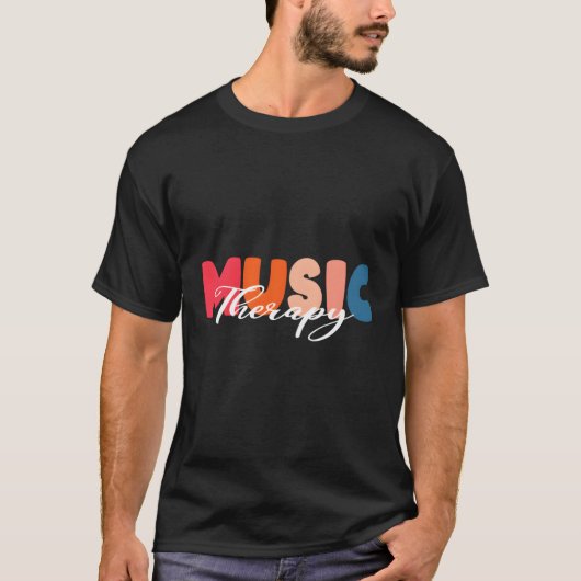 Musiktherapeut Psychologie Tal Health T-Shirt (Vorderseite)