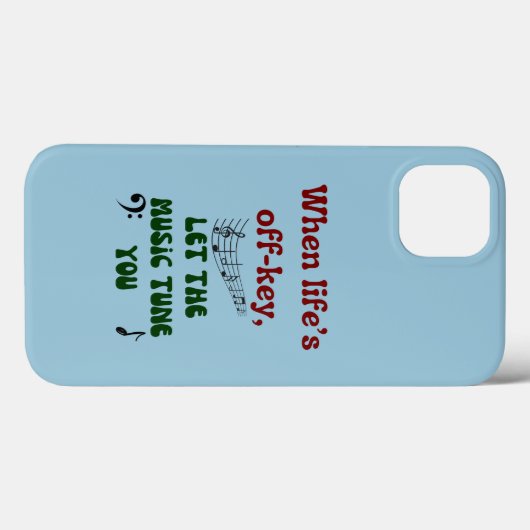 Musiktherapie Case-Mate iPhone Hülle (Rückseite (Horizontal))