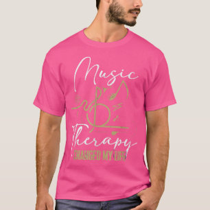 Musiktherapie Patient Psychotherapie für kreative T-Shirt