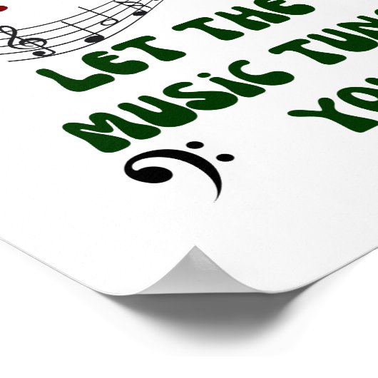 Musiktherapie Poster (Ecke)