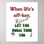 Musiktherapie Poster (Vorne)