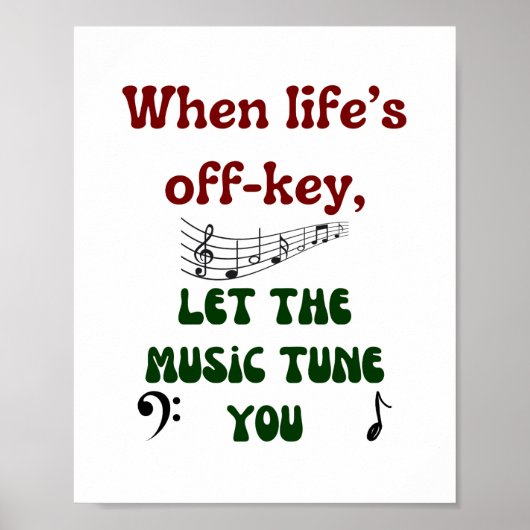 Musiktherapie Poster (Vorne)