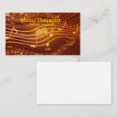 Musiktherapie Visitenkarte (Vorne/Hinten)