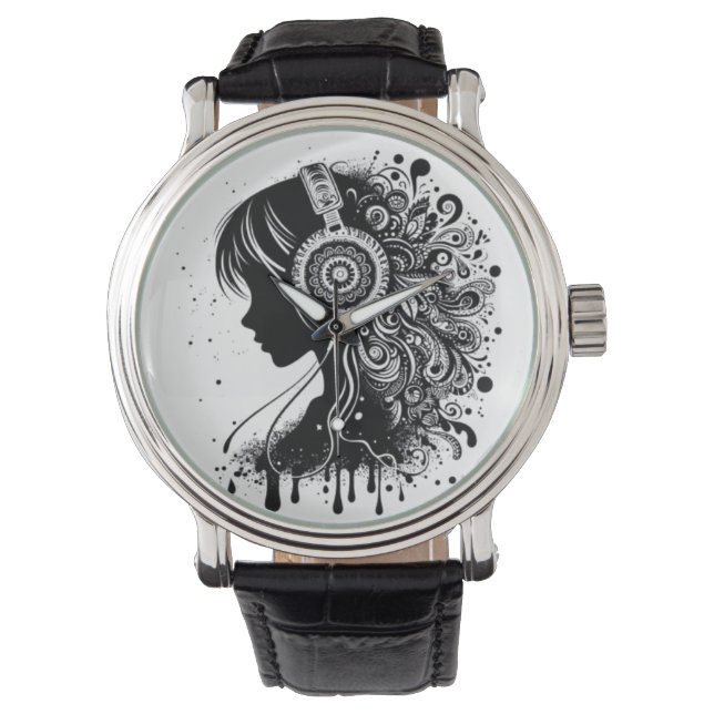 Musiktraum Armbanduhr (Vorderseite)