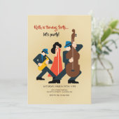 Musiktrio Einladung (Stehend Vorderseite)