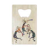 Musiktrio KOKOPELLI + Ihre Ideen Kreditkartenflaschenöffner (Vorderseite)