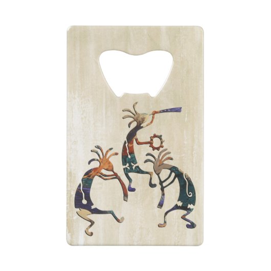 Musiktrio KOKOPELLI + Ihre Ideen Kreditkartenflaschenöffner (Rückseite)