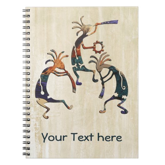 Musiktrio KOKOPELLI + Ihre Ideen Notizblock (Vorderseite)