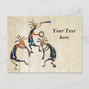 Musiktrio KOKOPELLI + Ihre Ideen Postkarte