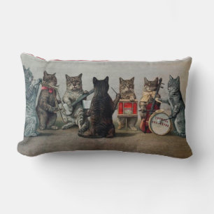 Musikunterhaltung für Vintage Katzen Lendenkissen