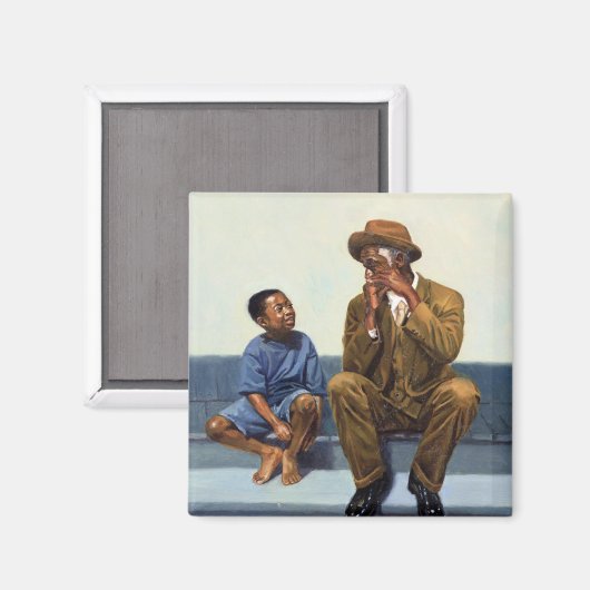 Musikunterricht #2 2000 magnet (Vorderseite/Rückseite)